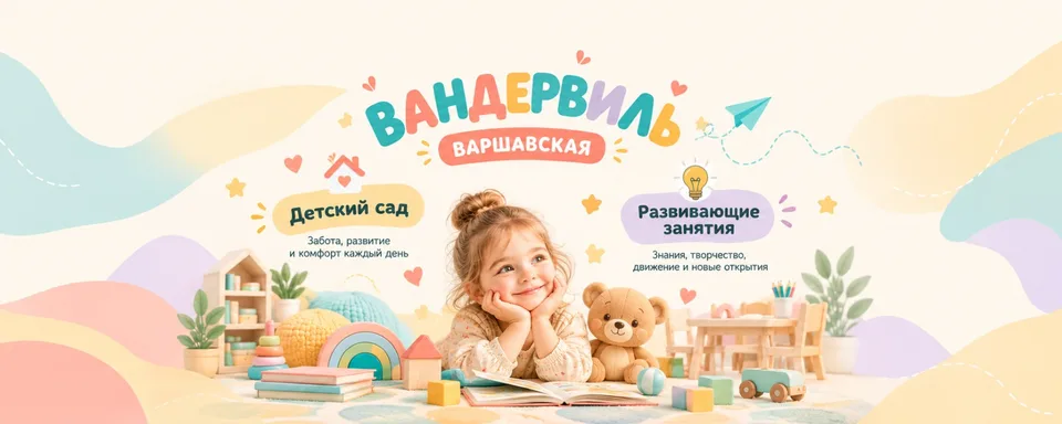 Московский р-н СПб, Детский клуб-сад "Вандервиль" (филиал м. Электросила)