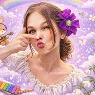 Музыкальное развитие · Поëм с Настей