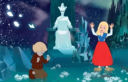 Песочная сказка «Снежная королева»