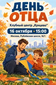 Афиша: Праздничная программа «День отца»