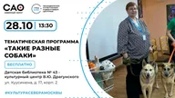 Афиша: Мероприятие о собаках