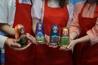 Мастер-класс в Петербурге «Роспись матрёшки»