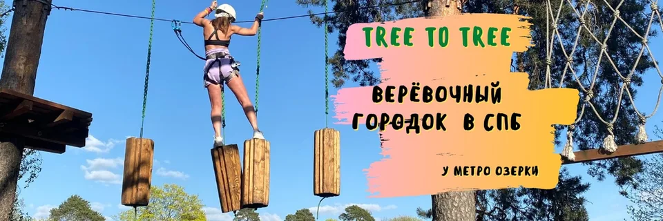 Верёвочный парк «Tree To Tree Озерки»