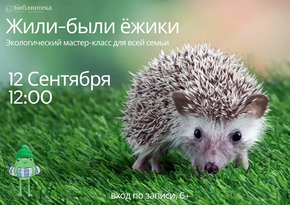Занятие «Жили-были ёжики». День ежа