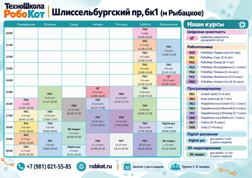 Робо Кот · ТехноШкола СПб