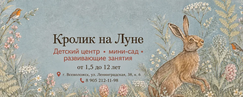 Кролик на Луне занятия для детей Всеволожск