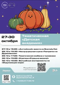 Афиша: Тематическая «Детская академия»